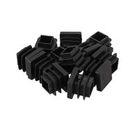 Ghulumn 12 tappi quadrati in plastica, 15 mm x 15 mm