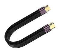 Ghulumn Dati un Ricarica Rapida Ultra-Corto Flessibile un Doppia Estremità da 40 GB, C Corto da USB C un USB C Design FPC