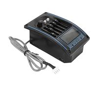 Ghulumn Equalizzatore LCD Sintonizzatore Preamp EQ per Chitarra A 5 Bande Microfono LC-5