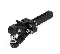 Ghulumn Gancio di Traino per Rimorchio nel Metallo Gancio di Traino per Cingolata RC 1/10 TRX4 Axial SCX10 90046 Parti di Aggiornamento Redcat,Nero