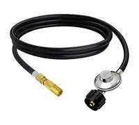 Ghulumn Kit di Sostituzione Tubo e Regolatore Adattatore Propano da 5 Ft per Roadtrip Griglie,QCC1 Adattatore di propano a Bassa Pressione
