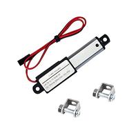Ghulumn Mini Attuatore lineare elettrico - Corsa da 1,2 pollici, 64N/14,4 Lb, 0,6 Pollice/S Mini Attuatore di Movimento 12V DC