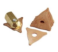 Ghulumn Uncinetto Rondella Elettrodo A 3 Punti Estrazione Pinza Mandrino Sistema di Trazione Stud Saldatori per Perni A Punti Kit Pastiglie A Tre Angoli