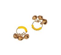 Ghungroo Bells Cavigliera indiana - Pooja Room Brass Decorative Bell | Ghungroo Kadi in ottone per Pooja Aarti