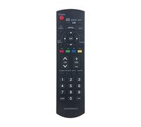 GHUST N2QAYB000221 - Telecomando di ricambio universale per TV Panasonic TH-C42FD18A TH-C42HD18 TH-C42HD18A TH-C46FD18 TH-C46FD18A TH-C50FD18 TH-C50FD18A TH-C50HD18A TH-M50HD18A HD18
