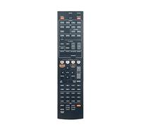 GHUST Telecomando di ricambio RAV491 per Yamaha RAV432 HTR-4064 RX-V471 YHT-595 YHT-695 RAV436 RX-A710 RX-V671 RX-V671BL RAV463 HTR-3065 RX-V373BL X-V373 Ricevitore AV RX-V375 RX-V375BL YHT-497