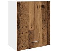 GHVBNMF Mobile da cucina sospeso Lyon, effetto legno anticato, 50 x 31 x 60 | Armadietto da parete per cucina e soggiorno. Massimizza lo spazio sul pavimento e offre spazio protetto dietro la porta.