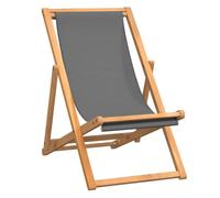 GHVBNMF Sedia da spiaggia pieghevole in legno di teak, da giardino, colore | Schienale regolabile per una comoda posizione di seduta in giardino, sul balcone o in campeggio. Pieghevole e salvaspazio.