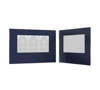 GHVBNMF Set di 2 pareti laterali per tenda per feste, con finestra, 300 x | Pratica protezione dagli sguardi indiscreti e riparo dalle intemperie per giardino, terrazza e campeggio: due pannelli per