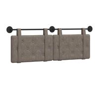 GHVBNMF Set di 2 testiere sospese da parete, in pelle PU, 150 x 55 cm | Moderna imbottitura da parete per camera da letto con morbida imbottitura in schiuma e sospensione flessibile per un comfort