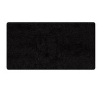 GHVBNMF Tappeto passatoia nero 80 x 150 cm in polipropilene antiscivolo | Il moderno ponte per corridoio dal design senza tempo garantisce un passo sicuro nel soggiorno e protegge i pavimenti molto