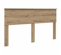 GHVBNMF Testiera da 163 x 7 x 90 cm, in legno di rovere Artisan | Elegante aggiunta alla tua camera da letto: forma rettangolare, superficie facile da pulire e struttura robusta del telaio.