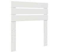 GHVBNMF Testiera in legno bianco, schienale del letto, 102 x 3 x 100 cm | Testiera sottile per camera da letto: elegante pannello posteriore in robusto legno con superficie facile da pulire.