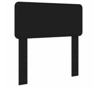 GHVBNMF Testiera nera effetto rovere, in legno, 93 x 90 cm | Elegante schienale per camera da letto in legno. Offre comfort durante la lettura ed eleganza senza tempo nella stanza degli