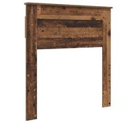 GHVBNMF Testiera per letto in legno anticato, 83 x 7 x 100 cm, 1 pezzo | Elegante parete posteriore in stile minimalista per la camera da letto, si adatta ai letti moderni e offre una presa stabile.