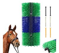GHWMYD Spazzola per grattare il cavallo per bovini, spazzola per mucche, spazzola per cavalli e criniera, spazzola massaggiante per alleviare il prurito per animali domestici come mucche e pecore
