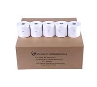 GHXGCYA - Rotoli di carta termica per registratori di cassa, 80 mm x 70 m, larghezza 80 mm, lunghezza 70 m, 50 rotoli