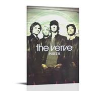GHYFRD Il poster decorativo su tela di Forth-The Verve è luminoso e bello, adatto per ufficio, camera da letto, pittura decorativa per creare la giusta atmosfera. Stile telaio: 30 x 45 cm
