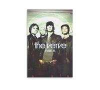 GHYFRD Il poster decorativo su tela di Forth-The Verve è luminoso e bello, adatto per ufficio, camera da letto, pittura decorativa per creare la giusta atmosfera. Senza cornice, stile 50 x 75 cm