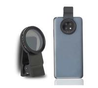 GHZHANG Filtro Obiettivo Telefono 37mm 52mm for Smartphone ND2-400 CPL MCUV/Star/Soft/Close Up Filtro Regolabile con Clip(52mm,Close up 8 And Clip)