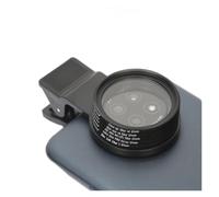 GHZHANG Filtro Obiettivo Telefono 37mm 52mm for Smartphone ND2-400 CPL MCUV/Star/Soft/Close Up Filtro Regolabile con Clip(52mm,Medium Soft And Clip)