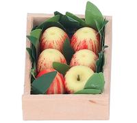 Ghzste 1:12 Casa delle bambole Mele Carino Miniatura Frutto Modello Casa delle Bambole Scena Vita Accessori Decorazione