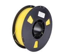 Ghzste Filamento di stampante PETG 3D 1,75 Mm con buona resa di colore, elevata tenacità e lunga lunghezza. Miglioramento della precisione e delle prestazioni per la stampa di (giallo)