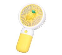 Ghzste Mini ventilatore portatile Strong Wind Cartoon Design USB ricaricabile portatile per agenzie di viaggio, dimensioni ridotte, leggero, scelta ideale con design compatto e comodo