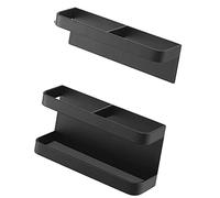 Ghzste Portaombrelli Magnetico per Montaggio a Parete Ad Altezza Regolabile con Design alla Moda, Aspetto Forte Che Ricorda Qualsiasi Casa, Portaombrelli Magnetico per Corridoio di (Nero)