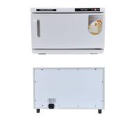 Ghzste Scaldasalviette in acciaio inox con capacità 16 l, potenza 180 W, adatto per uso domestico con asciugamani bagnati o semi-asciutti, per spa e parrucchiere (spina UE 220 V)