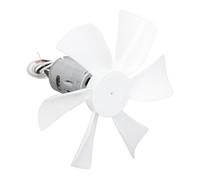 Ghzste Sostituzione della Lama del Ventilatore Di Scarico da 6 Pollici con Motore Albero D 12 V, Compatibile per Heng's, Ventline, Jensen RV Room Room Roof