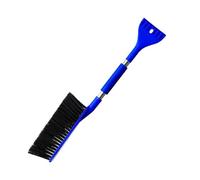 Ghzste Spazzola per la rimozione del ferro, 2 in 1, multifunzione, leggero, con angolo regolabile e impugnatura ergonomica per il parabrezza dei veicoli (blu)