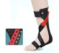 GHzzY Cavigliera - Supporto per ortesi per Caviglia e Piede per Piede cadente, lesioni ai nervi, Posizione del Piede e alleviare la Pressione - Brace AFO Regolabile,Left,L