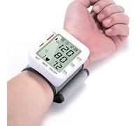 GHzzY Sfigmomanometro Digitale da Polso per la casa - Monitoraggio Automatico della Pressione arteriosa con impulso della frequenza cardiaca - Rilevatore di Battito Cardiaco Irregolare