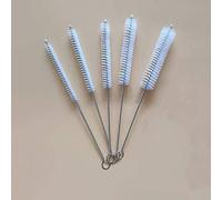 GHzzY Spazzola per la Pulizia del Tubo del Tubo - Spazzole sterili per tracheotomia con setole in Nylon e Manico in Acciaio Inossidabile - Spazzole per scovolino per Tubo da 5 Pezzi,12mm