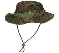 Gi Boonie Jungle Combat Cappello German Army 100% Cotone Ripstop Flecktarn Camo