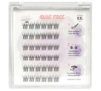 Gi & Gary - Glue Free Eyelashes Double Natural Beauty N2 with Eyelash Applicator Natural Beauty N2 - 36 pcs