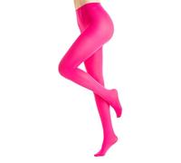 Gi&Gi CONTE Collant da Donna Colorati Coprente 50 Denari con Morbida Microfibra, Fascia in Vita Comfort e Tassello in Cotone, Fucsia, L/XL