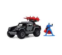 Gi Joe 1:32 Cobra Commander Stinger Auto E Figura Diecast