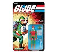 Super7 Reaction+ G.I. Joe Flash (Comic) - Action Figure G.I. Joe da 10,2 cm con accessori - Classici cartoni animati da collezione e giocattoli retrò
