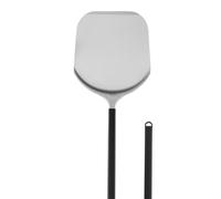 GI-METAL Pala per pizza rettangolare Con testa in alluminio e manco intero, Dime