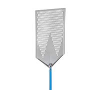 Gi.Metal Pala pizza a metro in alluminio forata 40x80 cm manico 60 cm