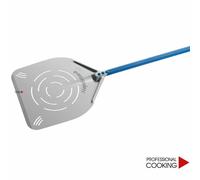 Pala pizza in alluminio "Napoletana" con manico 1.50 mt