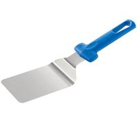 Paletta pizza rettangolare - Inox - Manico in polimero - 12x9 cm