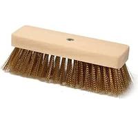 GIMETAL SPAZZOLA FORNO PIZZA RICAMBIO CM.20 SETOLE IN OTTONE MADE IN ITALY