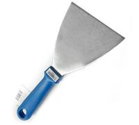 GI METAL Spatola Triangolare Professionale per Ristorante Pizza Pizzeria (Lama 11x10cm)