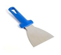 GI METAL Spatola Triangolare Professionale per Ristorante Pizza Pizzeria (Lama 9x10cm)