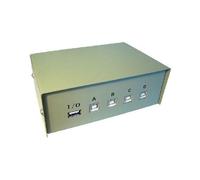 GI118 Dispositivo USB Switch condivisione Box per 4 PC