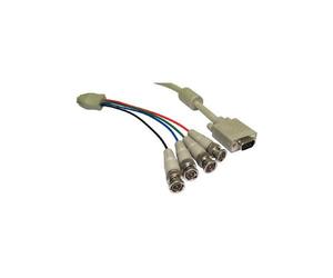 GI2111 VGA maschio a 4 x BNC connettori dei cavi di piombo