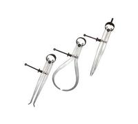 SET COMPASSI INTERNI ESTERNI 3pz CALIBRO SPESSORE SILVERLINE 155026